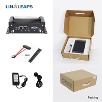 2025 nuevo producto Mini PC Industrial ordenador Industrial sin ventilador PC integrado con 4ª a 12ª generación Intel I3 I5 I7 CPU 2 GbE LAN