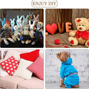 Relleno de Poliéster/Algodón <span class=keywords><strong>para</strong></span> Edredones, 78 x 39 Pulgadas, Doble Cara, No Tejido, Cálido, <span class=keywords><strong>para</strong></span> Coser, Relleno de Algodón <span class=keywords><strong>para</strong></span> Manualidades - Product Image 6