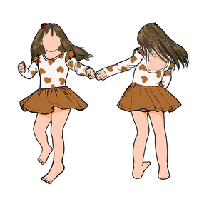 Ga-24 Baby Factory Personalización Peplum Leo para Niñas, Mono de Verano con Estampado, Detalle de Cuerda, Burbuja, Tirantes Ajustables con Hebilla y Dobladillo de Falda - Product Image 1