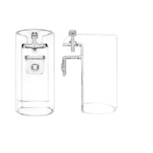 Aquarium Fish Feeder Transparent Acrylic Aquarium Fish Tank Station Floating Food Feeding Ring Accessories