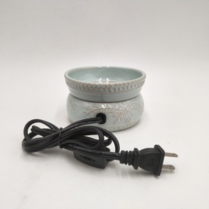 Difusor Eléctrico de Cera Aromática de Cerámica y Calentador de Velas Perfumadas con Certificación CE para Aceite de Fragancia y Quemador de Tartas, Luz Nocturna - Product Image 3