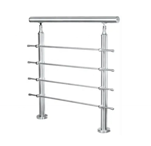 YL METAL Garde-corps en acier inoxydable de haute qualité, design de balustrade pour balcon, poteau de garde-corps - Product Image 1