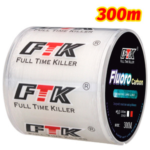 <span class=keywords><strong>FTK</strong></span>-Ligne de pêche avec revêtement en nylon, surface en carbone, 100-120mm, 0.8m/8.0m, pour la pêche en rivière et en lac - Product Image 4