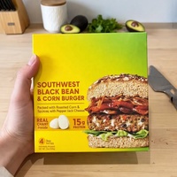 Boîte en carton ondulé auto-élevante personnalisée, écologique, de qualité alimentaire, avec gaufrage, pour pizzas et hamburgers surgelés - Vente en gros