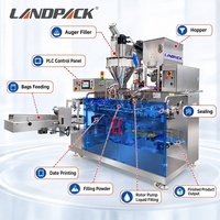 Machine automatique de remplissage, scellage et emballage pour sachets pré-fabriqués Mylar, Doypack et Doy Pack de soupe protéinée en poudre et sauce huître