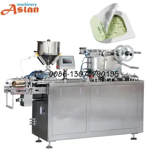 Facial Mask Paste Blister Packaging Machine Cosmetics Cream Emulsion Blister Packer Machine