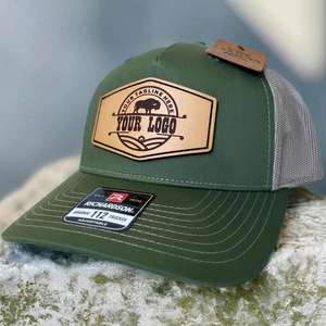 Custom Leather Embroidered <b>Patch</b> logo Richardson 112 Trucker Hats Baseball Cap Men Gorras Woven <b>Patch</b> Trucker Hats Golf Cap - Product Image 5