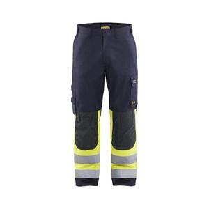 BLAKLADER - 148815128933C156 Pantalones inherentes multinorm Azul marino/Amarillo-EAN 7330509622162 ROPA DE TRABAJO RESISTENTE A LLAMAS - Product Image 1