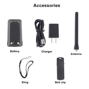 KULTALKS KT56 Walkie Talkie de 5 Vatios UHF Analógico de 2 Vías de Largo Alcance para Uso Profesional <span class=keywords><strong>A2602</strong></span> - Product Image 6