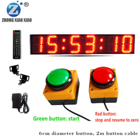 Temporizador de competición electrónico con pantalla LED de alta definición para juegos de campo de pista, deportes, Fitness, sincronización, entrenamiento, competición de velocidad