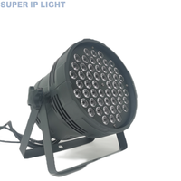 Luz LED Par RGBW 4 en 1 de 54x3W DMX512 para Escenarios, DJ, Bodas, Fiestas, Clubes y Eventos