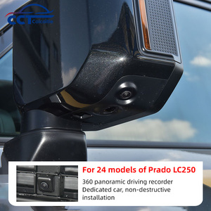 Système de caméra panoramique 360° pour Toyota LC250 avec écran d'origine, 4 canaux, 1080p, vue aérienne et trajectoire dynamique - Product Image 5