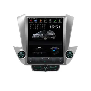 Pemutar Multimedia GPS Mobil Layar Vertikal Audio Mobil Android 12.1 untuk GMC Yukon Chevrolet Tahoe Suburban 2014-2021