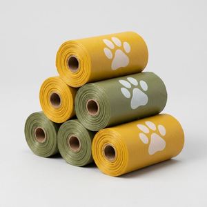 Wholesale Compostable Biodegradable Pet Poop Bags EN13432 Certified Earth Friendly Corn Starch Large <b>Heavy</b> <b>Duty</b> Dog Waste Bags - Product Image 4