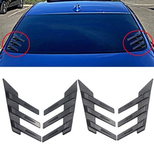 Car Rear <b>Window</b> Shark Cheek Trim for Universal Rear Side Vent <b>Window</b> Trim <b>Cover</b> Car Accessories - Product Image 1