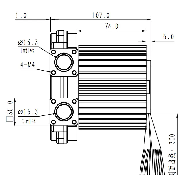 Ventilatore ad anello elettrico a celle a combustibile senza spazzole da 48v ad alta velocità ed efficienza da 15000 giri/min con uso industriale