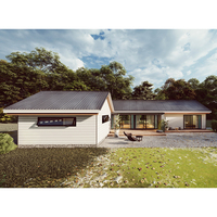 Fabricant professionnel Fourniture Villa en acier léger Maison mobile en bois préfabriquée à bon prix Maisons modulaires standard NZ