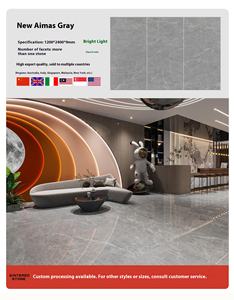 1200*2400 luxe Jade moderne véritable roche plaque lumière salon canapé fond mur supérieur pierre artificielle Foshan Source - Product Image 6