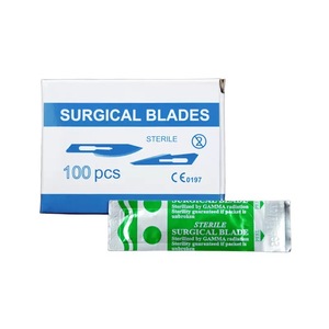 Stainless Steel Surgical Scalpel Blades Medical Consumables Disposable Sterile Medical Supplies - Product Image 3