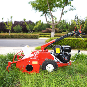 Cortacésped de desbroce verde para praderas con rueda de corte, CE EPA 0680L, cortadora de césped de 9hp a gasolina, tractor autopropulsado de desbroce de arrastre trasero, bajo costo - Product Image 5