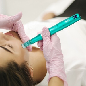 Professionnel <span class=keywords><strong>A6S</strong></span> Dr.Pen Électrique <span class=keywords><strong>Dermapen</strong></span> Microneedle Nano Aiguille Timbre pour Nez Lèvres Tête Corps Rides Remover US Plug - Product Image 1