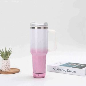 Vaso Térmico de Acero Inoxidable de 40 oz con Diseño Moderno, Vaso con Altavoz y Vaso para Auto con Aislamiento al Vacío - Product Image 3