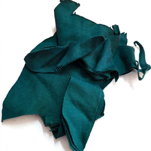 Trapos Usados Color Verde Pavo Real, Tela Textil Verde Pavo Real, 100% Algodón, Residuos Textiles de Bangladesh - Product Image 6