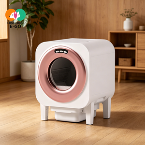 Nueva Caja de Arena Inteligente <span class=keywords><strong>para</strong></span> <span class=keywords><strong>Gatos</strong></span> con Sensor Infrarrojo, Bajo Ruido, Aire Fresco Externo, Autolimpieza, Gran Capacidad y Protección Anti-Pellizcos - Product Image 1