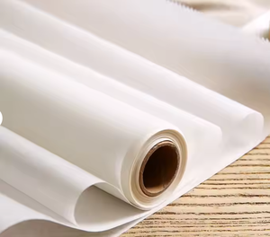 Vente chaude rouleau de papier de cuisson en silicone à haute efficacité enduit ciré résistant à la graisse pour l'emballage d'emballage alimentaire de sandwich à gâteau! - Product Image 5