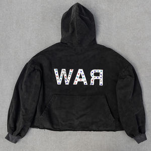 Felpa Personalizzata DCY, Produttore di Felpe con Stampa in Rilievo e Fodera in Raso per Uomo, Felpa Pesante con Zip - Product Image 4