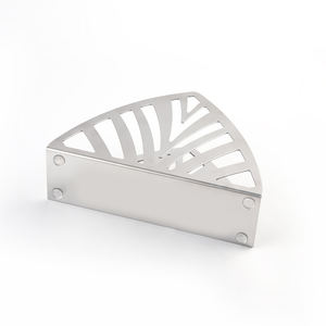 Portasciugamani di carta triangolare in acciaio inossidabile da tavolo per tavolo da pranzo dell'hotel portatovaglioli in oro per ristorante - Product Image 5