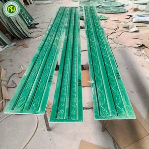Pas d'anneau de <span class=keywords><strong>fer</strong></span> Fiber moule plafond décoration corniche plus de Styles coin bon prix gypse moule - Product Image 1