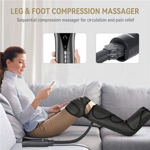 Jambe Pneumatique Intermittente Compressie <span class=keywords><strong>Massage</strong></span> Bottes Pour L'œdème Dispositif de Compression D'air Masseur De Pieds - Product Image 2