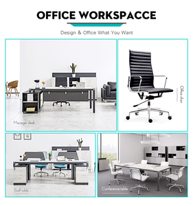 Chiều Cao Chất Lượng Thiết Kế Nội Thất Viết Máy Tính Bảng Demountable Trung Tâm Cuộc Gọi Tủ Văn Phòng Máy Trạm Phân Vùng Cho 6 Người - Product Image 4