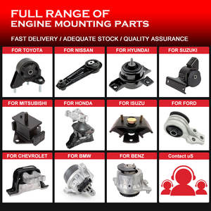 Soporte de Motor Delantero y Trasero para Automóviles, Soporte de Transmisión, Soporte de Motor de Goma para Toyota 14B 2JZ 1GD OE <span class=keywords><strong>12361</strong></span> 12371 - Product Image 3