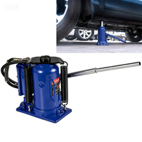Cric hydraulique pneumatique en acier allié de 20 tonnes avec hauteur maximale de 30 cm et diamètre de cylindre de 255 mm pour outils de levage