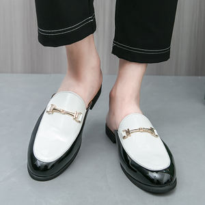 Neuestes Design Top-Seller Spitz Zehen Casual Sommer Halbschuhe Pantoletten Robuste Herren Pantoletten - Product Image 6