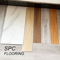 Teppichmuster-Vinylboden 4mm 5mm 6mm Pisos SPC LVP LVT Kunststoffboden