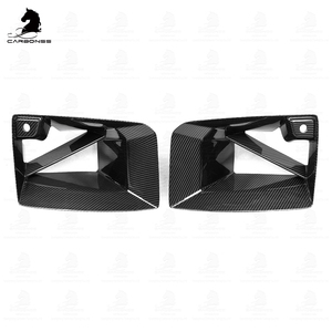 Conduits d'air avant en fibre de carbone sèche style MP, amélioration extérieure performance pour BMW <span class=keywords><strong>M2</strong></span> G87 2022+ - Product Image 2