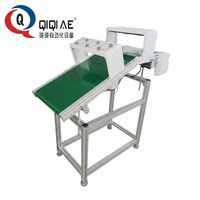 Convoyeur à bande DIP personnalisable de 0,6 m, Convoyeur de transport pour soudage à la vague et inspection de circuits imprimés avec bande de 400 mm de largeur, Taille personnalisable disponible