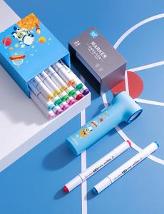 Electric Spray Paint <strong>Pen</strong> for Kids Painting with 24 Colors Markers <strong>Pens</strong> Type C Chargeable <strong>Watercolour</strong> Magic Blow Airbrush <strong>Pen</strong> Se - Product Image 5