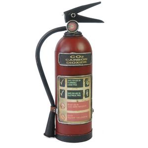 ยุโรปโลหะ Vintage Simulation เครื่องดับเพลิงรุ่นเงิน Bank ตกแต่งโบราณ Home Decor Craft - Product Image 1