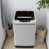 Lave-linge/sécheuse électrique à chargement par le haut de 10 kg, entièrement automatique, tout-en-un, économe en énergie, portable, interface en anglais