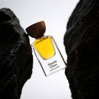 Bouteille de Parfum Homme Vide en Verre Rechargeable de Luxe 50ml avec Boîte, Flacon à Sertir Personnalisé pour Parfum