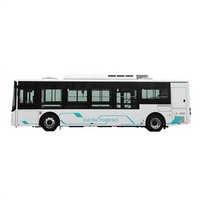 Bus Urbain Électrique 9M à Batterie pour Transport de Passagers, Direction Automatique à Gauche, État Neuf