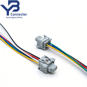 Connecteur étanche 6 broches avec câble flexible pour radar de recul automobile TOYOTA (référence 6189-7065, 90980-12790) - Product Image 4