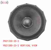 21 Big Bass Subwoofer Haut-parleurs Double Aimants