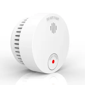 Detektor Asap Standalone Ukuran Mini Alarm Kebakaran 10 Tahun Baterai Alarm Kebakaran Detektor Asap EN14604 Detektor Asap Peringatan Kebakaran