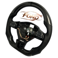 Volant en fibre de carbone personnalisable adapté aux VW Golf MK5/MK6 Passat CC GTI Bora Sagitar.