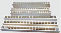 Vis et cylindre coniques à double extrudeur haute capacité pour ligne d'extrusion de portes creuses en PVC/WPC (bois-plastique), Caco3 100-200 Phr - 92/188